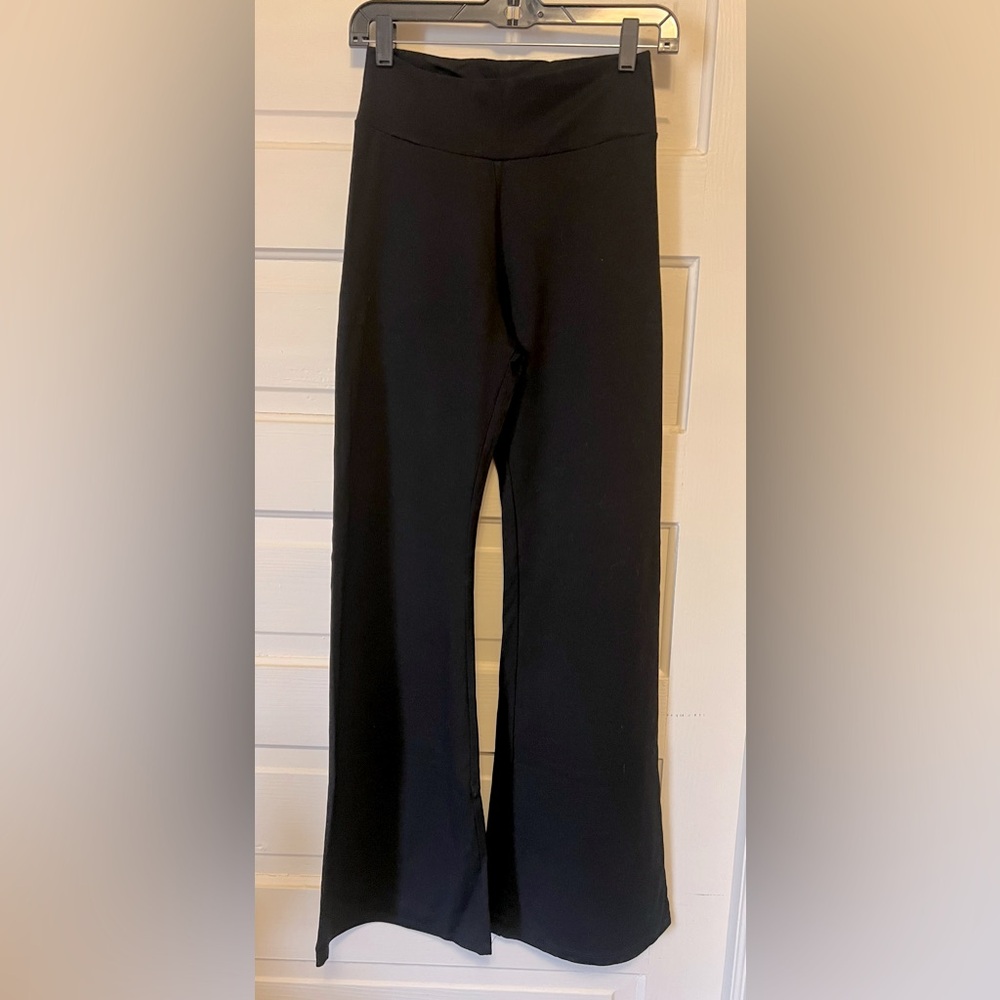 NWT VAMP HIGH WAISTED FLARE LEG PANTS